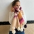 Ruana Con Pompones 3546 - Juliette