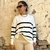 Sweater Rayado Ancho 1307 en internet