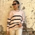 Sweater Rayado Ancho 1307 - comprar online