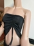 Strapless Frunce delantero 0098
