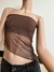 Strapless tull 3165