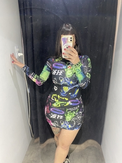Vestido Dog Bites #HippyKiller - comprar online