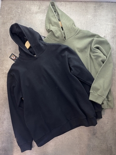 Buzo unisex negro #VidaDeCanalla - tienda online