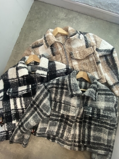 Campera escosesa black & white - BardoStore