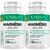 Kit Com 2x Magnesio Quelato 500mg 240 Cápsulas - Floral Ervas