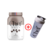 Kit Whey Protein Gourmet Zero Lactose sabor Chocolate Meio Amargo 907g com coqueteleira branca Chef Whey