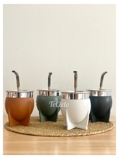 Mate Imperial pvc c/bombilla - comprar online
