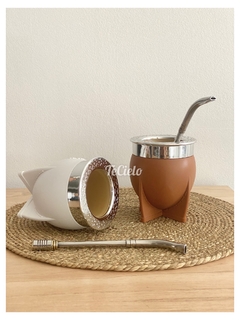 Mate Imperial pvc c/bombilla - TE CIELO