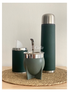 Imagen de Mate Imperial pvc c/bombilla