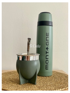 Mate Imperial pvc c/bombilla - TE CIELO