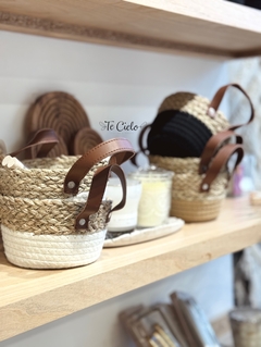 Canasta cordón (blanca) - comprar online
