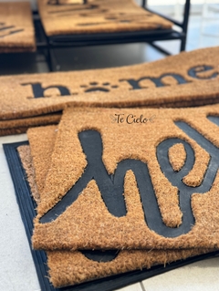 ALFOMBRA ENTRADA "Hello” Yute en internet