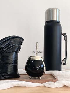 Mate Ceramica y Alpaca con pie. - comprar online