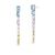 Brinco Semijoia Pedras Candy Colors