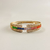Bracelete Semijoia Navetes Coloridas e Zirconias Cristais - comprar online