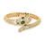 Bracelete Cobra Com Pedra Gota