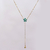 Colar Semijoia Gravatinha detalhe Flor - comprar online