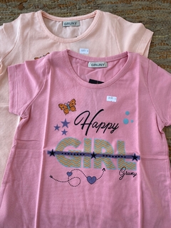 Remera manga corta HAPPY GIRL GRUNY 3095 - comprar online