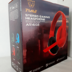 AURICULAR PC GAMER CON MICROFONO Time Ar1602  2 FICHAS PLUG 3.5 - comprar online