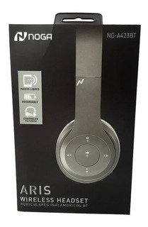 Auricular Inalambrico Bluetooth 5.0 Microfono Noga Ng-a423bt - Venta de Celulares y accesorios en Garín Escobar