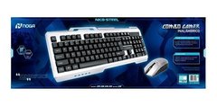 Combo Gamer Inalambrico Teclado Y Mouse Noganet Nkb Steel