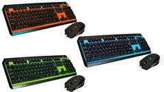 Kit Teclado Gamer Combo Mouse Inalambrico  Noga Nkb-40