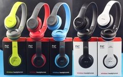 Auriculares Vincha Inalámbricos Bluetooth Manos Libres P47