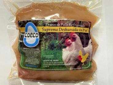 SUPREMA DE POLLO PASTORIL DESHUESADA SIN PIEL KG | COECO