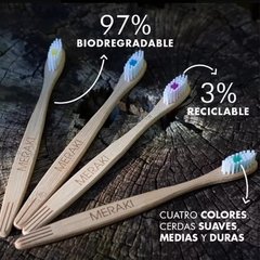 CEPILLO DE DIENTES DE BAMBU 'MERAKI' - comprar online