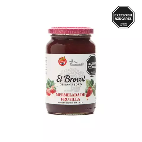 MERMELADA DE FRUTILLA X 420 Grs. - EL BROCAL - comprar online