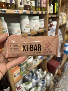 BARRA PROTEICA NATURAL KI BAR CAFE Y LECHE DE COCO 40 Grs. - comprar online