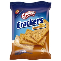CRACKERS MIX DE SEMILLAS 150 Grs. (sin tacc) SMAMS