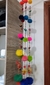 Colgante con borlas