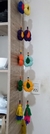 Colgante con borlas