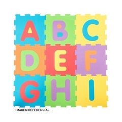 PISO DE GOMA EVA LETRAS BABYGUS X9 PIEZAS ART.55221