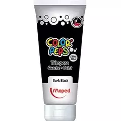 TEMPERA MAPED COLORPEPS POMO X 250 GRS NEGRO OSCUR