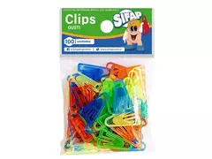 BROCHES CLIPS SIFAP GUSTI BOLSA X 100 UN.