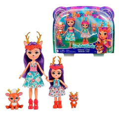 ENCHANTIMALS PACK SISTER + MASCOTAS