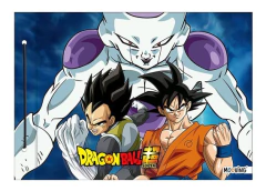 CARPETA N°5 MOOVING CARTONE DRAGON BALL - comprar online