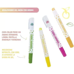RESALTADOR MOOVING COLORING X 4 GEL PERFUMADO - comprar online