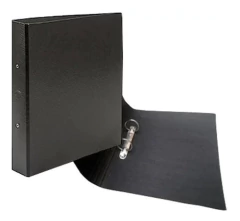 CARPETA FIBRA NEGRA AVIOS A4 2X40MM