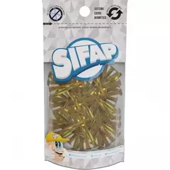 BROCHE DOS PUNTAS DORADO SIFAP N°5 (23MM) X 100