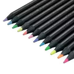 LAPICES DE COLORES FABER CASTELL SUPER SOFT 6 NEONES Y 6 PASTELES - SUPERLÓGICO