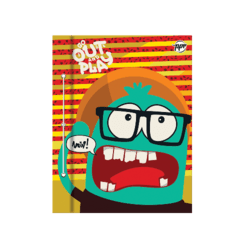 CARPETA Nº 3 CRAZY MONSTRUOS