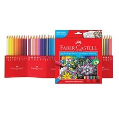 LAPICES DE COLORES FABER ECOLAPIZ X 60 LARGOS EN CAJA