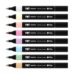 MARCADOR FILGO PINTURA AL AGUA TNT 3.0 PASTEL X8 en internet