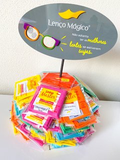 Lenço mágico - para lentes