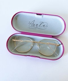 Armação de grau - Julia 2.0 dourado - Analu Eyewear