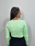 Cropped Manga Longa Mint - comprar online