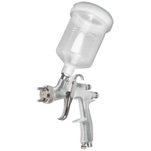 Pistola para pintar, gravedad, vaso plástico, boquilla1.4mm